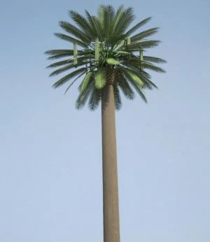 Bionic Palm Tree stål Monopole antenn Tower